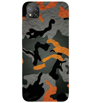 PS1337-Premium Looking Camouflage Back Cover for Xiaomi Poco C3