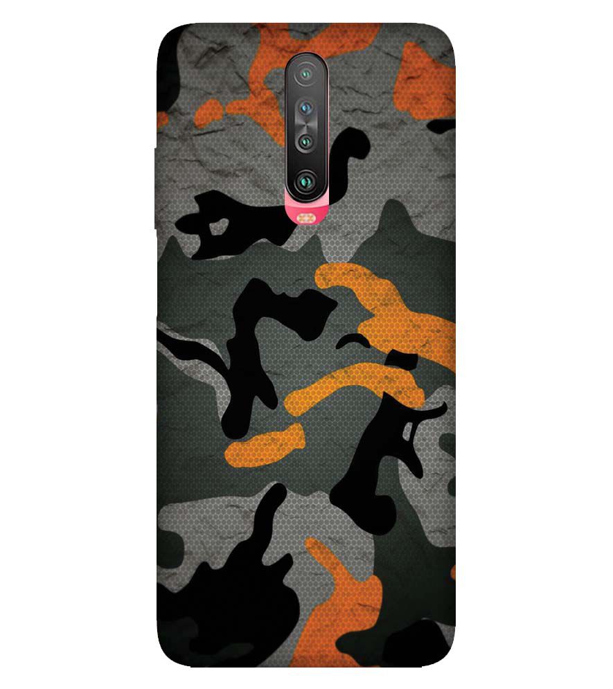 PS1337-Premium Looking Camouflage Back Cover for Xiaomi Redmi K30