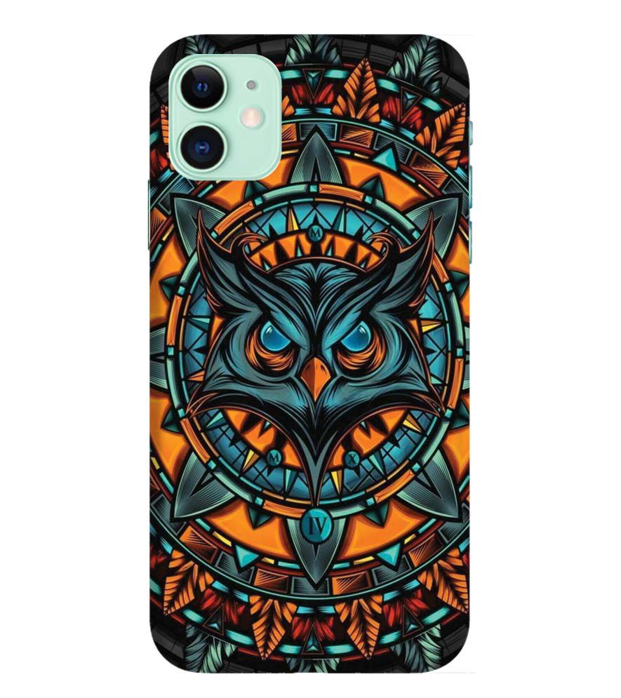 PS1338-Premium Owl Back Cover for Apple iPhone 11