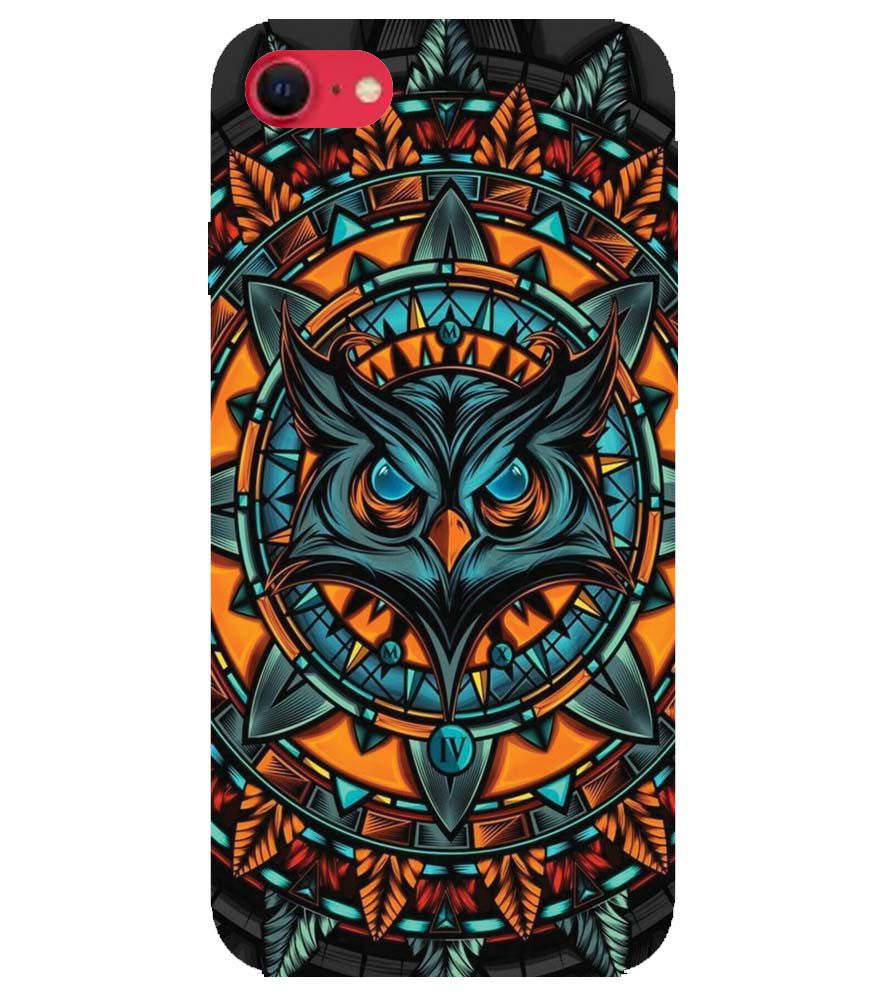 PS1338-Premium Owl Back Cover for Apple iPhone SE (2020)