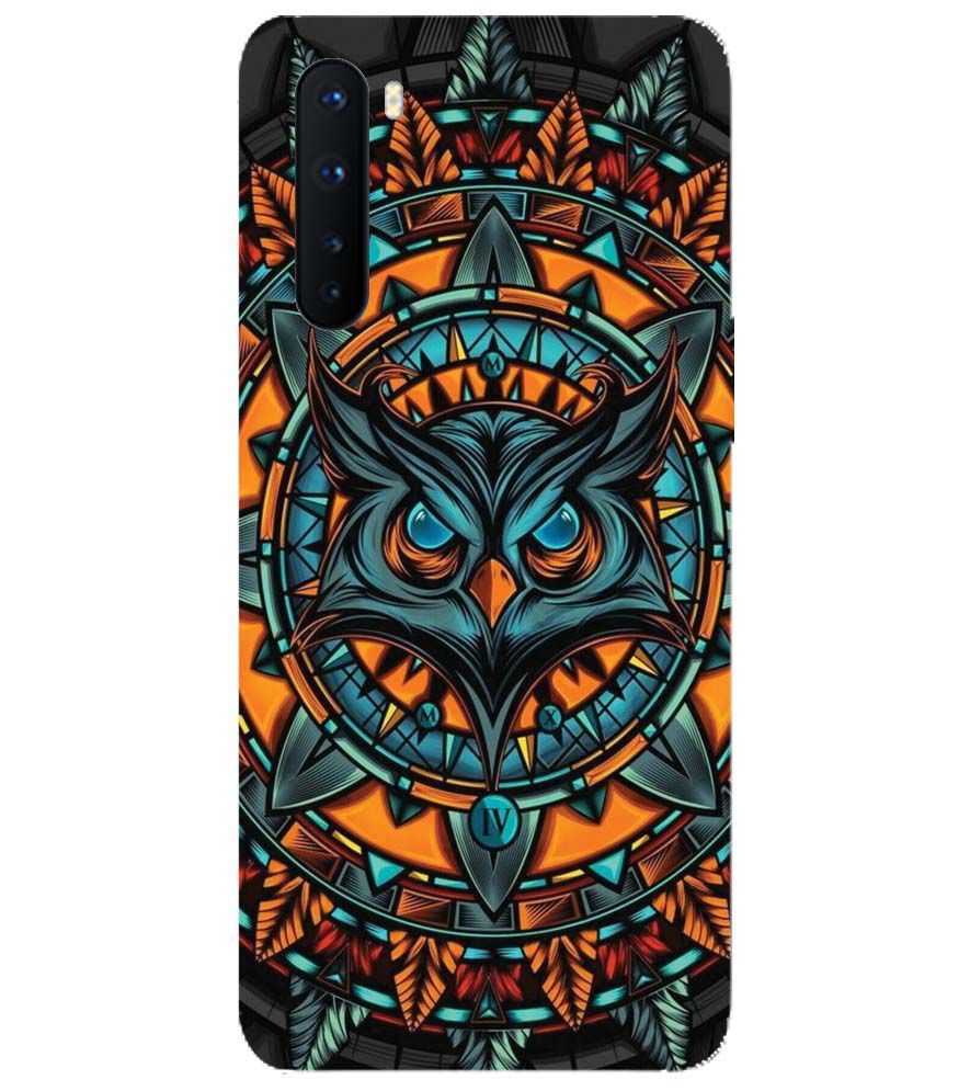 PS1338-Premium Owl Back Cover for OnePlus Nord