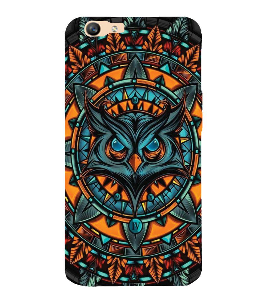 PS1338-Premium Owl Back Cover for Oppo A59