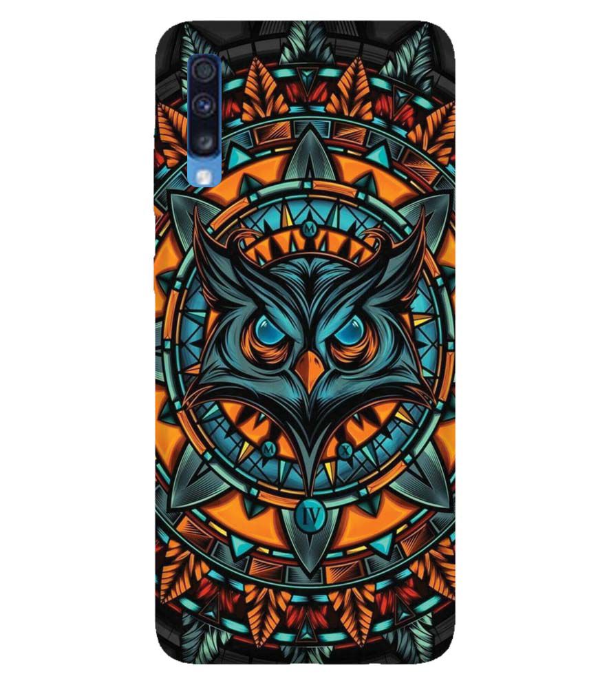 PS1338-Premium Owl Back Cover for Samsung Galaxy A70