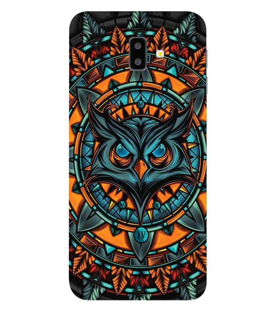 PS1338-Premium Owl Back Cover for Samsung Galaxy J6+