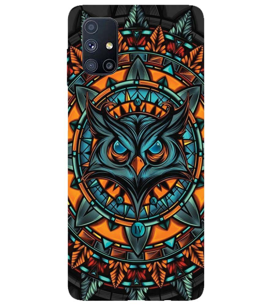 PS1338-Premium Owl Back Cover for Samsung Galaxy M51