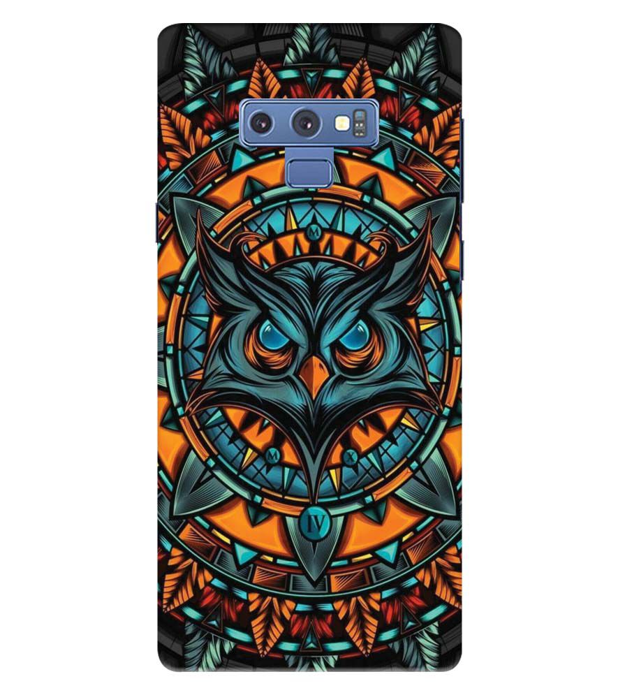 PS1338-Premium Owl Back Cover for Samsung Galaxy Note 9