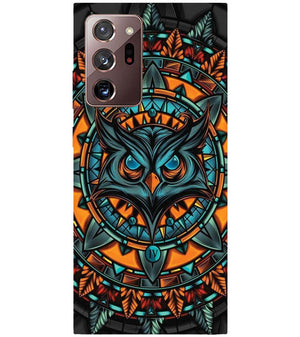 PS1338-Premium Owl Back Cover for Samsung Galaxy Note20 Ultra