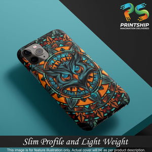 PS1338-Premium Owl Back Cover for OnePlus 7T-Image4