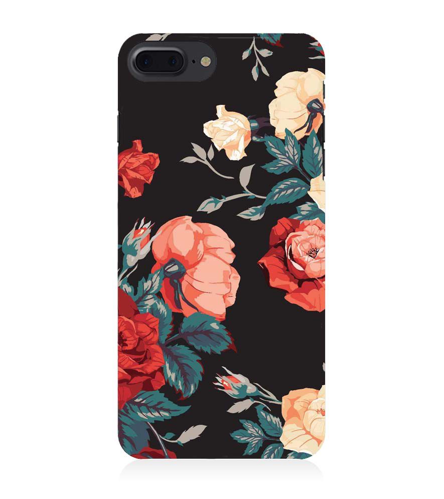 PS1340-Premium Flowers Back Cover for Apple iPhone 7 Plus