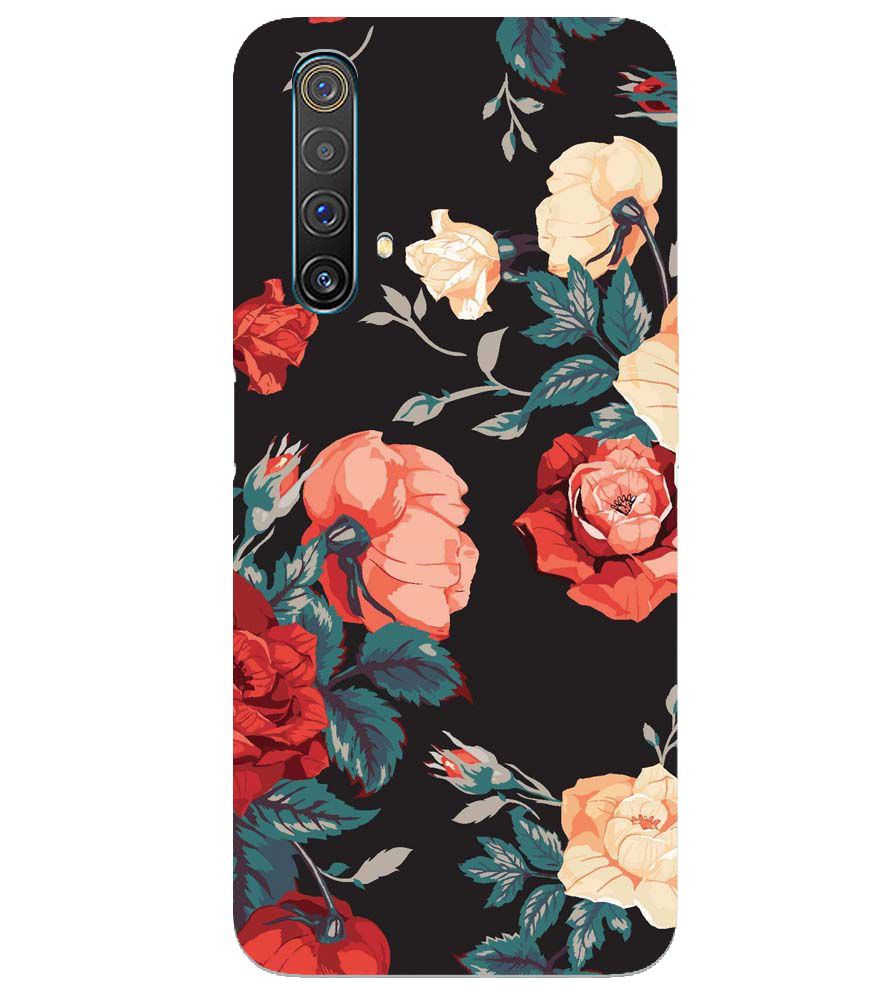PS1340-Premium Flowers Back Cover for Realme X3