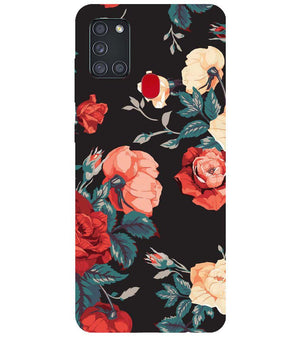 PS1340-Premium Flowers Back Cover for Samsung Galaxy A21s