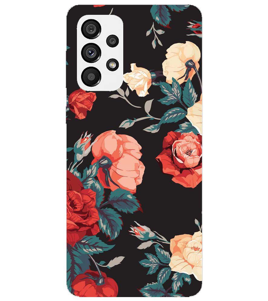 PS1340-Premium Flowers Back Cover for Samsung Galaxy A73 5G