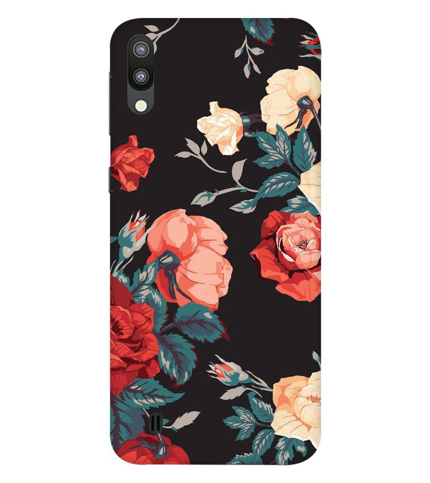 PS1340-Premium Flowers Back Cover for Samsung Galaxy M10