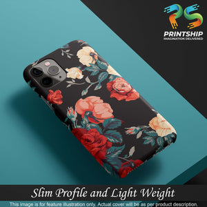 PS1340-Premium Flowers Back Cover for vivo X50 Pro-Image4