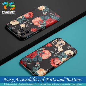 PS1340-Premium Flowers Back Cover for Oppo F17-Image5