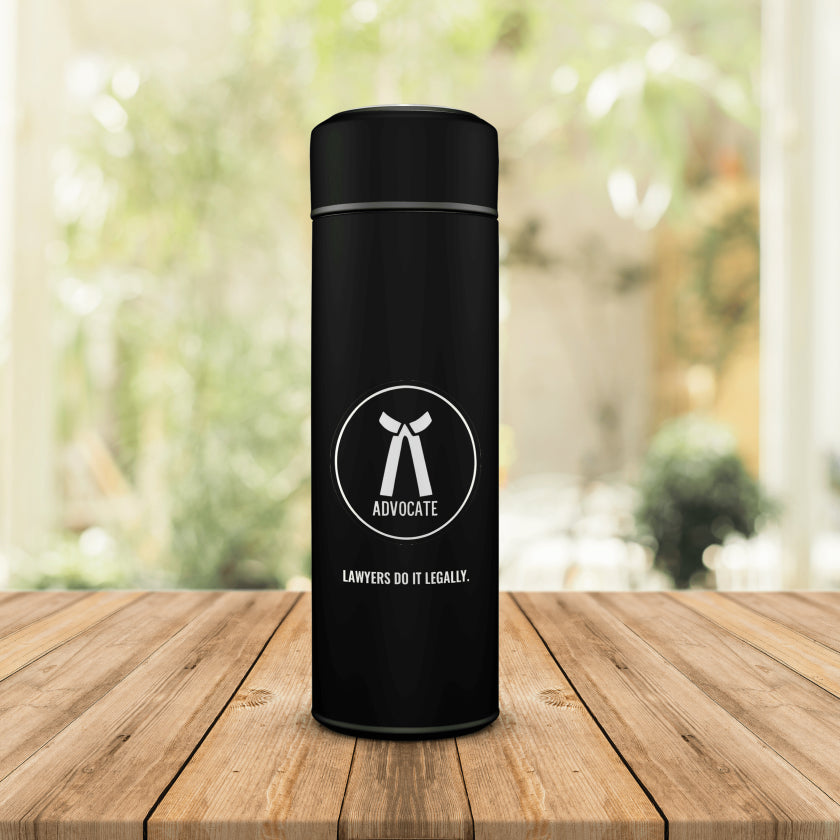 Gift for Advocate Temperature Bottle with quote