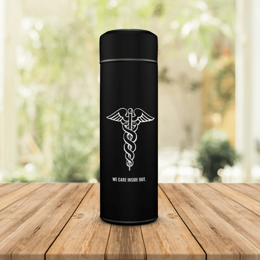 Gift for Doctors Temperature Bottle with quote