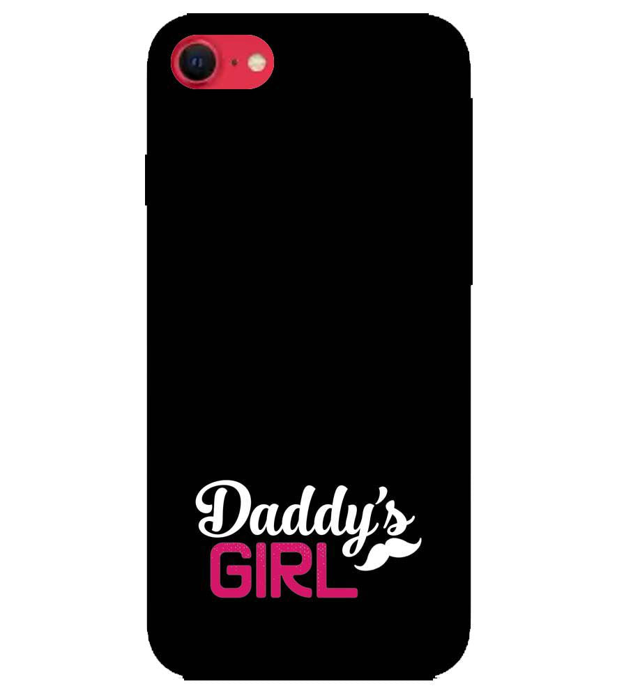 U0052-Daddy's Girl Back Cover for Apple iPhone SE (2020)