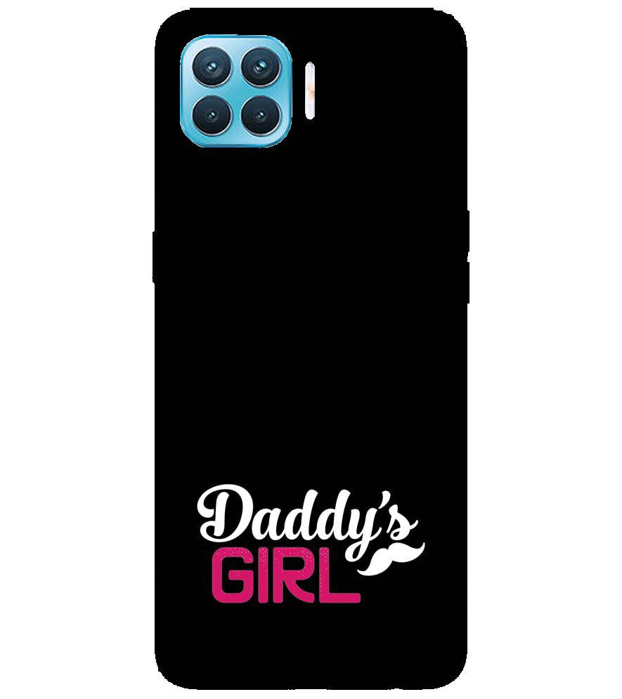 U0052-Daddy's Girl Back Cover for Oppo F17 Pro