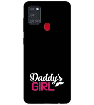 U0052-Daddy's Girl Back Cover for Samsung Galaxy A21s