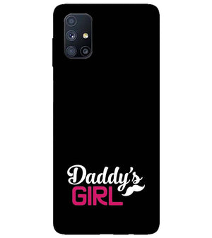 U0052-Daddy's Girl Back Cover for Samsung Galaxy M51