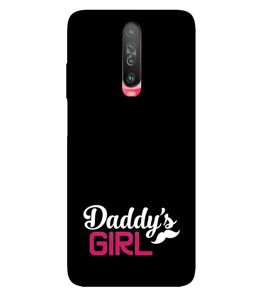 U0052-Daddy's Girl Back Cover for Xiaomi Redmi K30