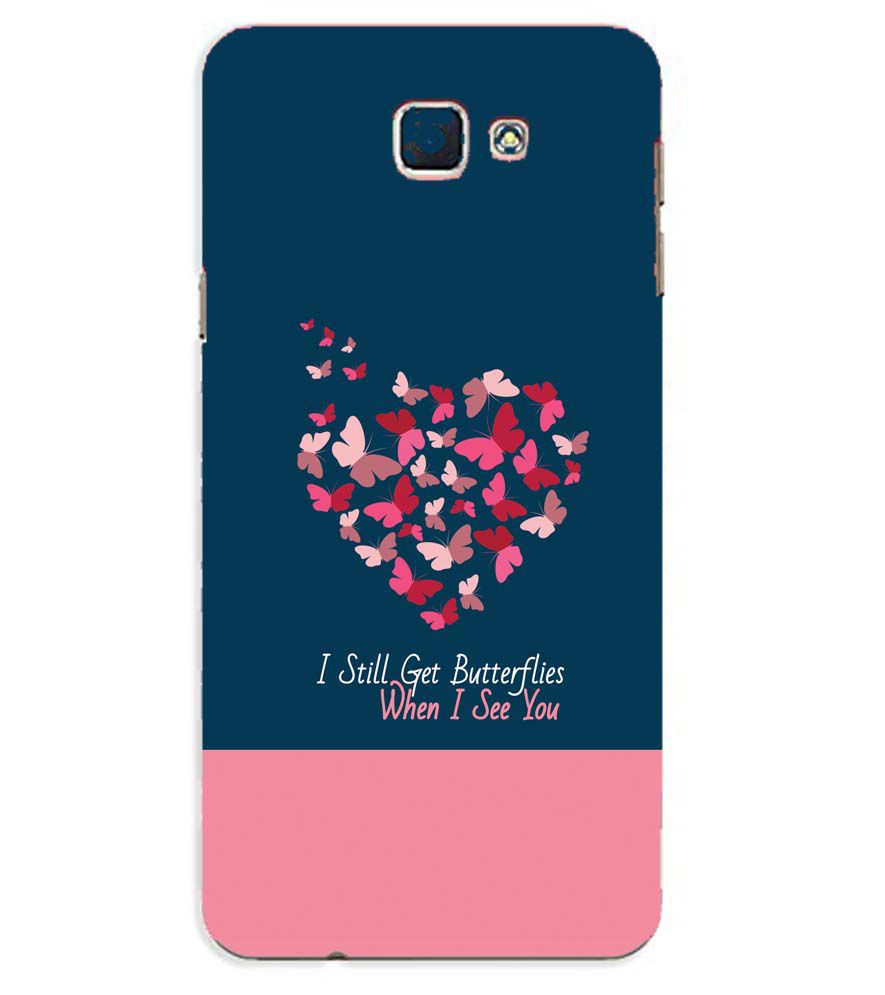 U0317-Butterflies on Seeing You Back Cover for Samsung Galaxy J5 Prime