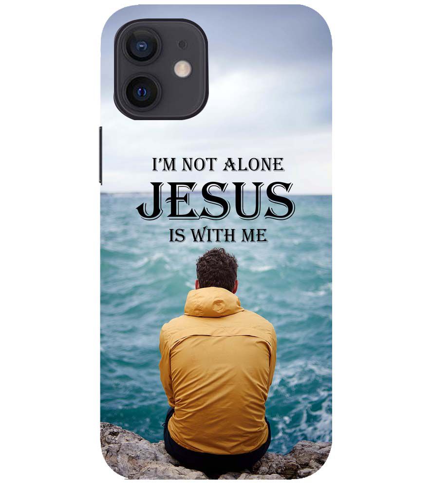 W0007-Jesus is with Me Back Cover for Apple iPhone 12