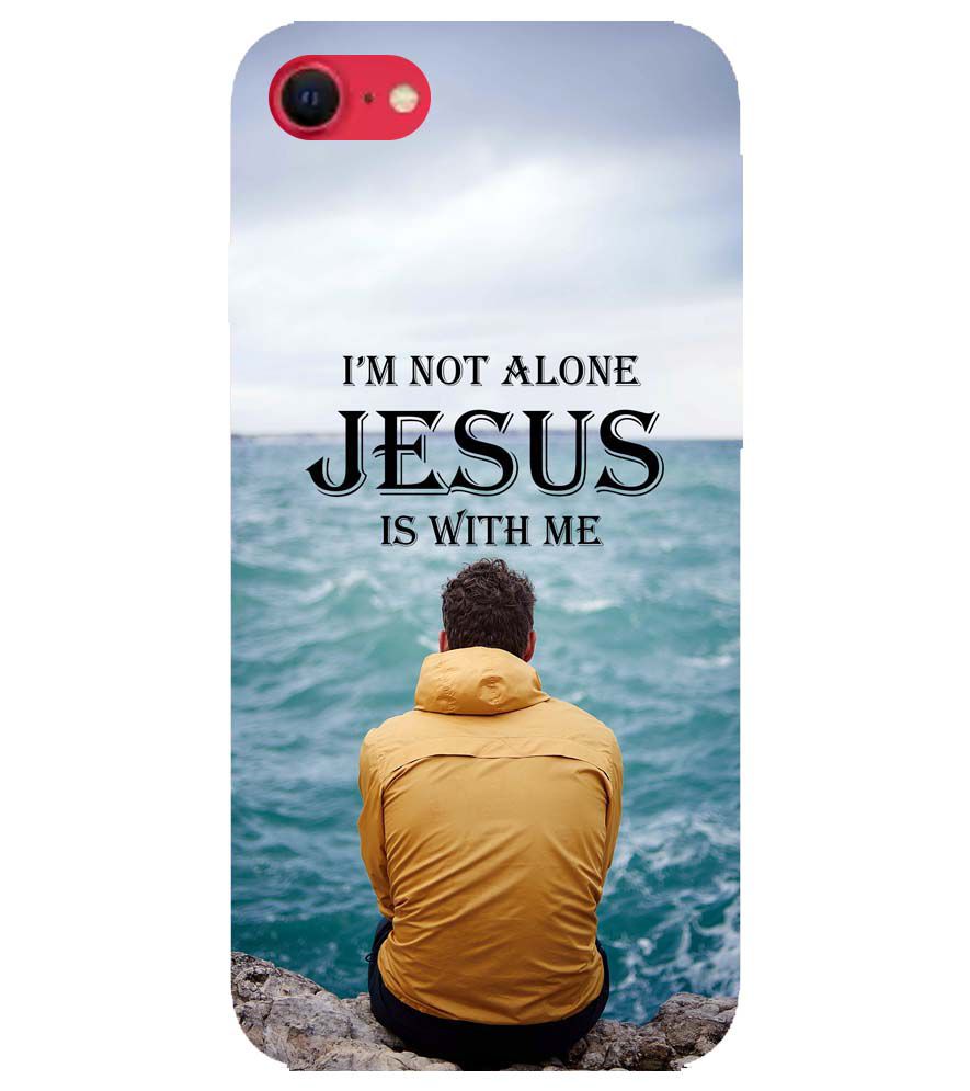 W0007-Jesus is with Me Back Cover for Apple iPhone SE (2020)