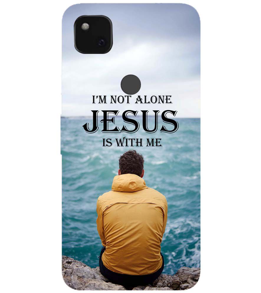 W0007-Jesus is with Me Back Cover for Google Pixel 4a