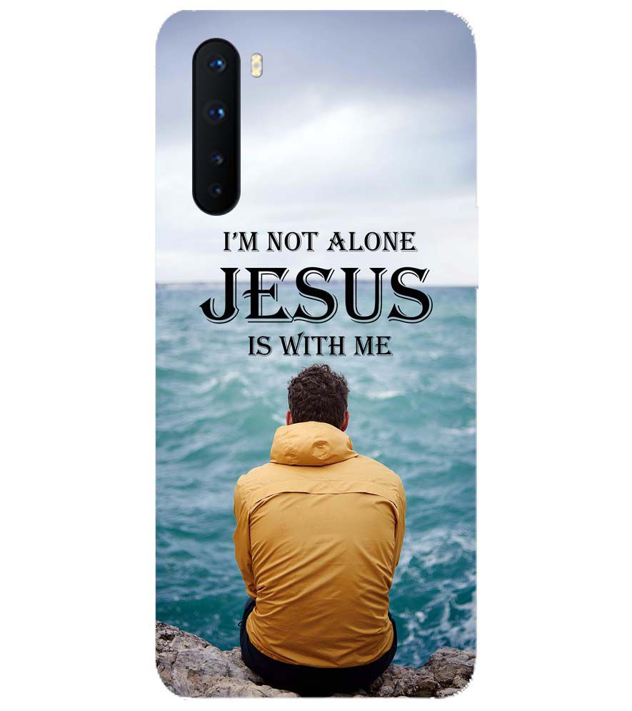 W0007-Jesus is with Me Back Cover for OnePlus Nord