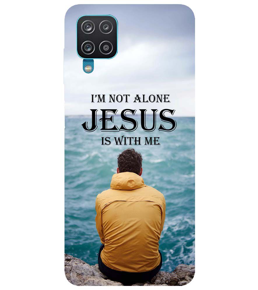 W0007-Jesus is with Me Back Cover for Samsung Galaxy A12 (India)