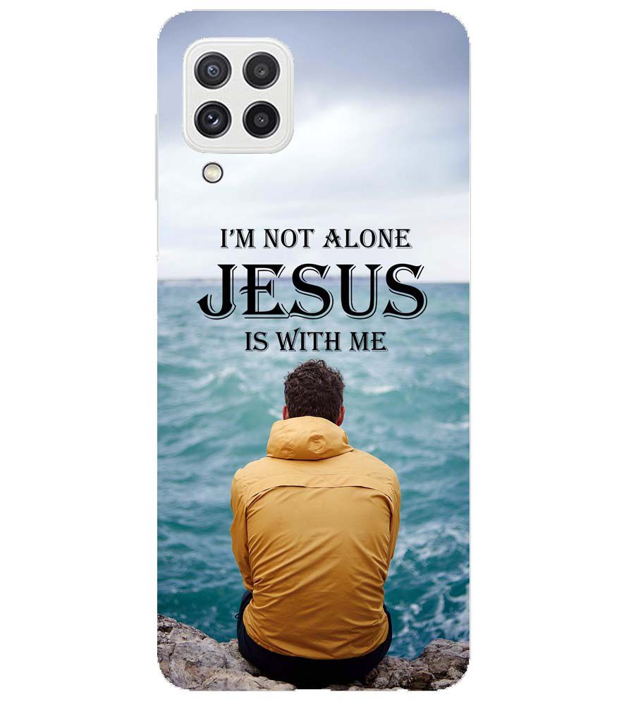 W0007-Jesus is with Me Back Cover for Samsung Galaxy A22