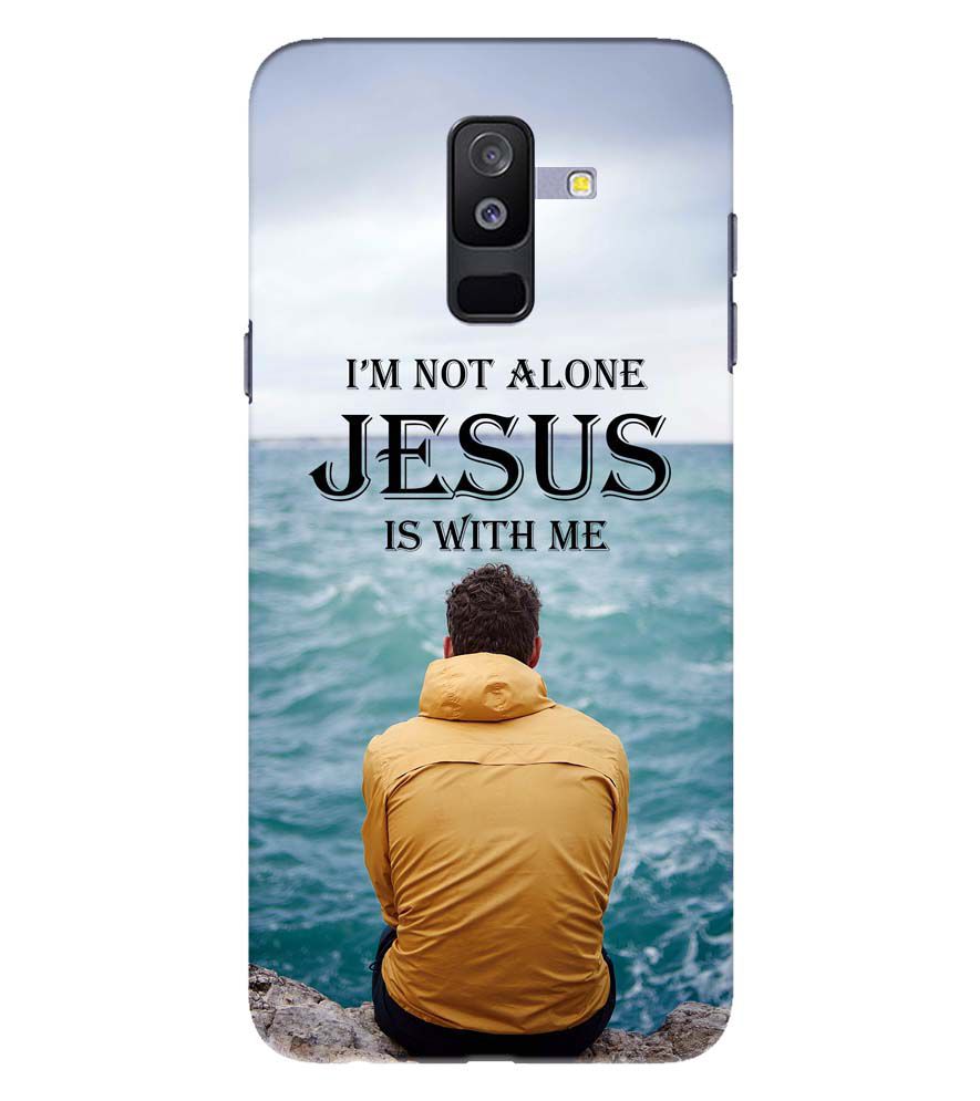 W0007-Jesus is with Me Back Cover for Samsung Galaxy A6 Plus