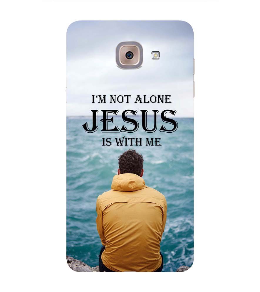 W0007-Jesus is with Me Back Cover for Samsung Galaxy J7 Max