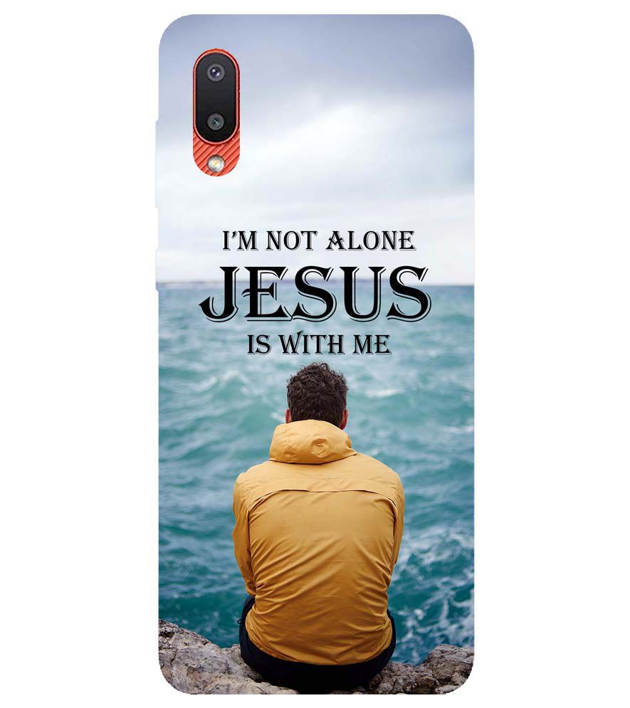 W0007-Jesus is with Me Back Cover for Samsung Galaxy M02