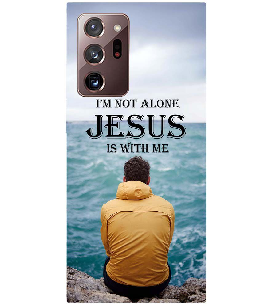 W0007-Jesus is with Me Back Cover for Samsung Galaxy Note20 Ultra