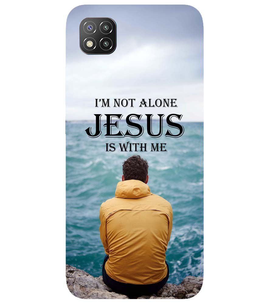 W0007-Jesus is with Me Back Cover for Xiaomi Poco C3