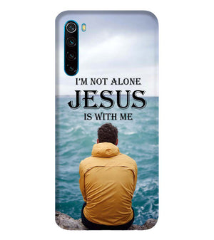W0007-Jesus is with Me Back Cover for Xiaomi Redmi Note 8