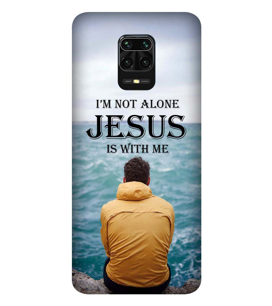 W0007-Jesus is with Me Back Cover for Xiaomi Redmi Note 9 Pro Max