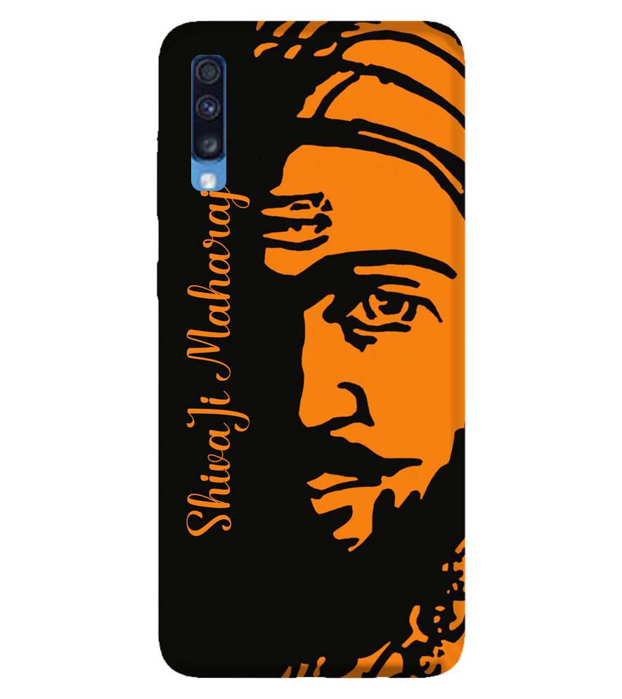 W0042-Shivaji Maharaj Back Cover for Samsung Galaxy A70