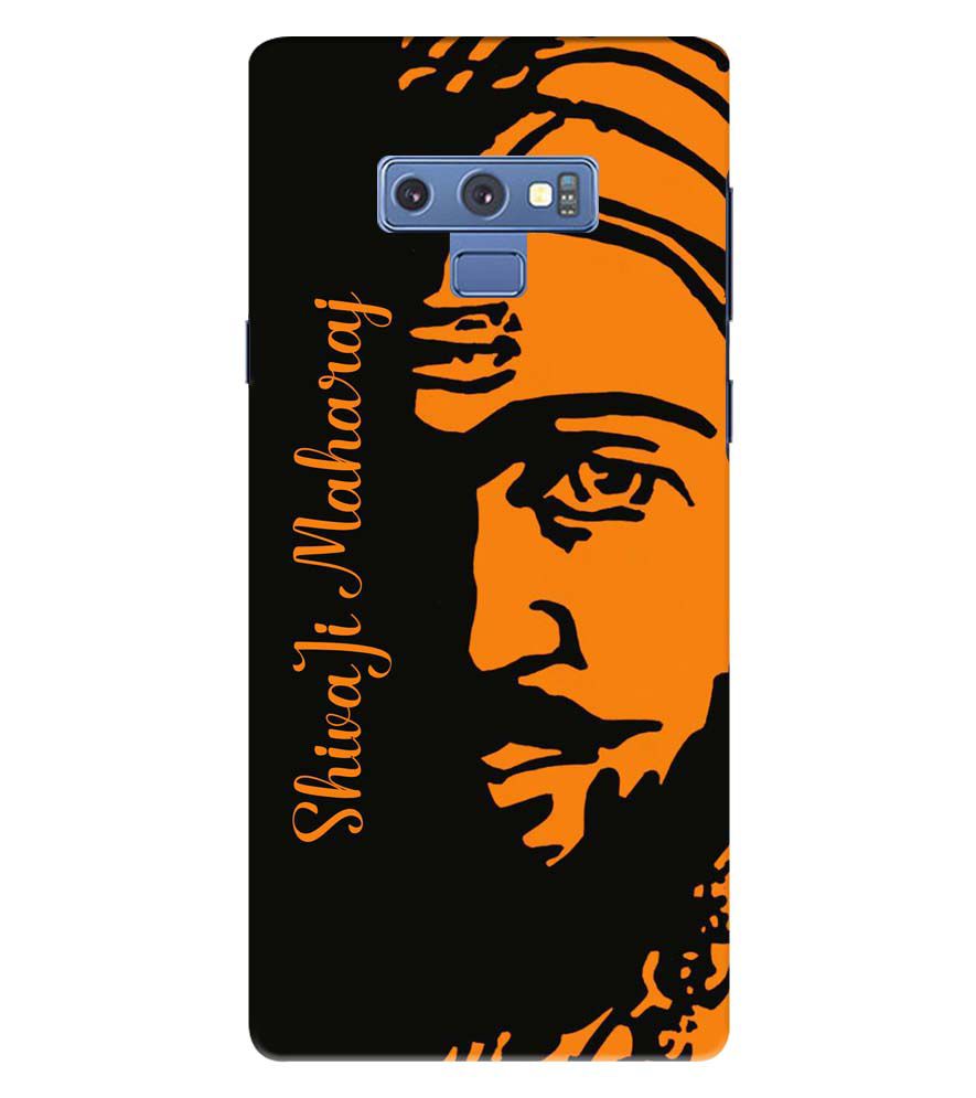 W0042-Shivaji Maharaj Back Cover for Samsung Galaxy Note 9