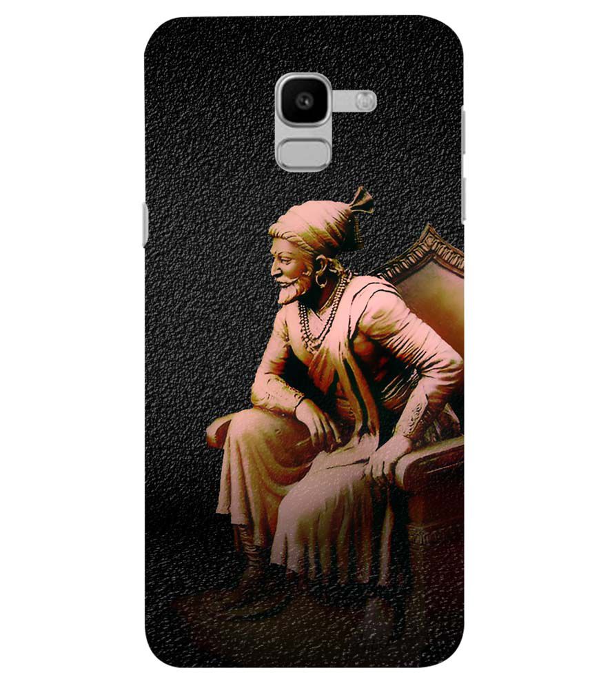 W0043-Shivaji Photo Back Cover for Samsung Galaxy J6 (2018)