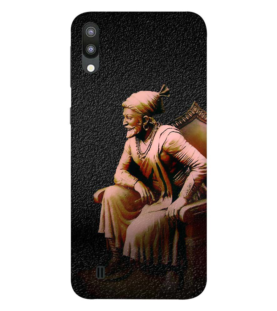 W0043-Shivaji Photo Back Cover for Samsung Galaxy M10