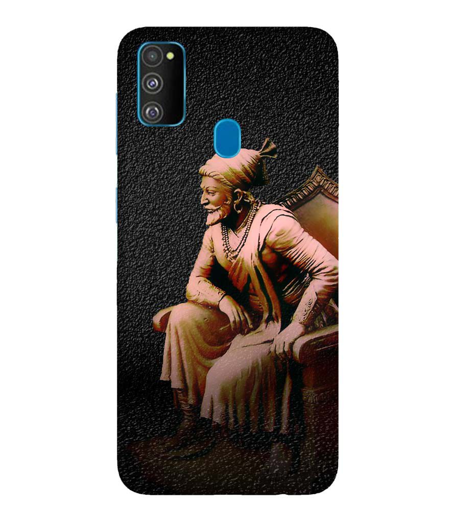 W0043-Shivaji Photo Back Cover for Samsung Galaxy M30s