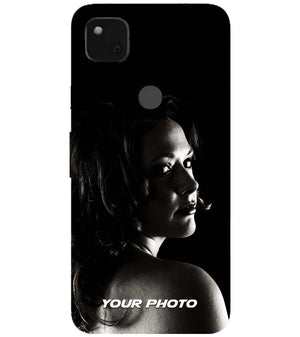 W0448-Your Photo Back Cover for Google Pixel 4a