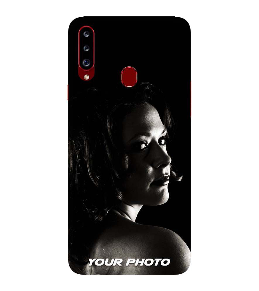 W0448-Your Photo Back Cover for Samsung Galaxy A20s
