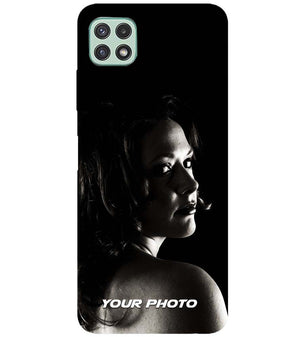 W0448-Your Photo Back Cover for Samsung Galaxy A22 5G