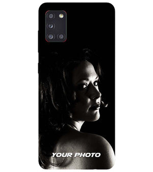 W0448-Your Photo Back Cover for Samsung Galaxy A31