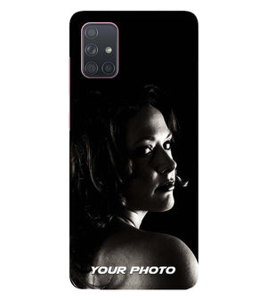 W0448-Your Photo Back Cover for Samsung Galaxy A71